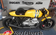 Glemseck 101 cafe racer 2014 motorcycle touring holiday -